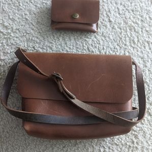 In Blue crossbody and wallet